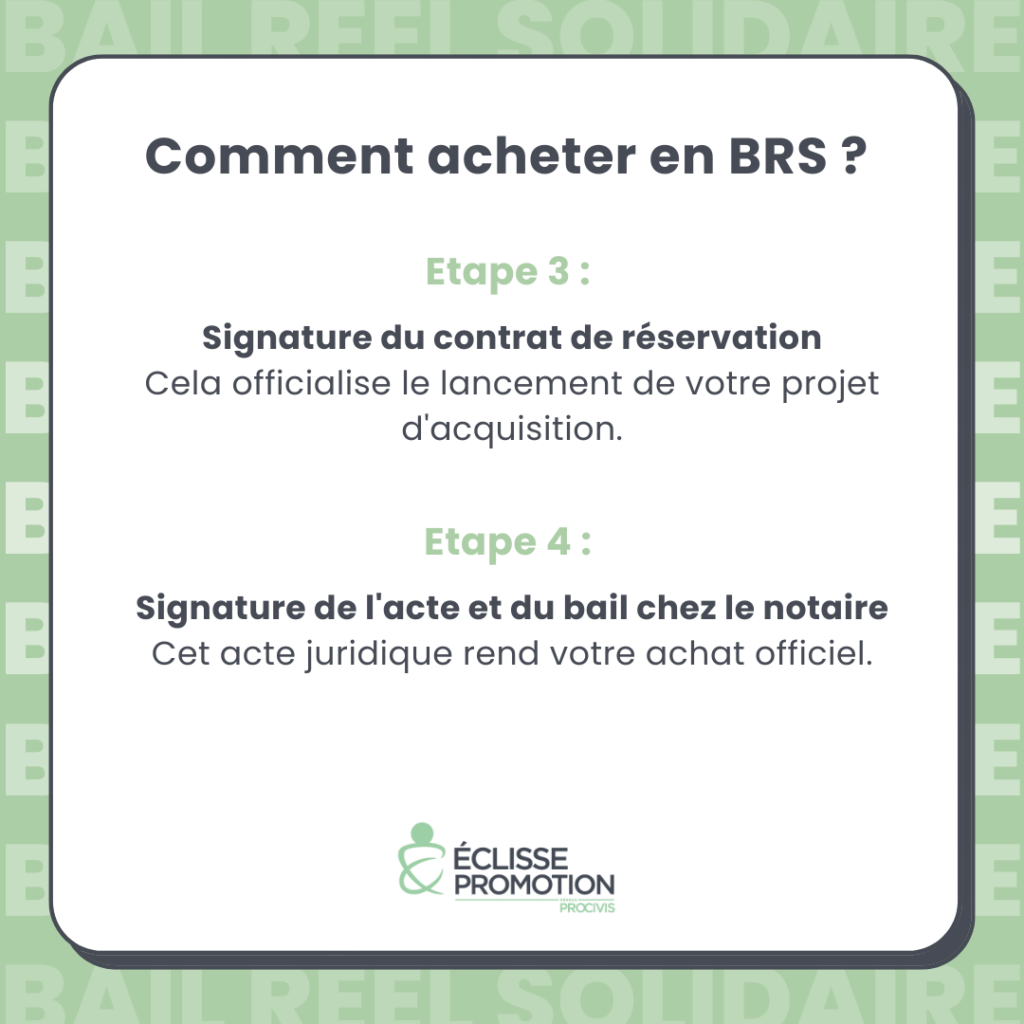 Les étapes 3 et 4