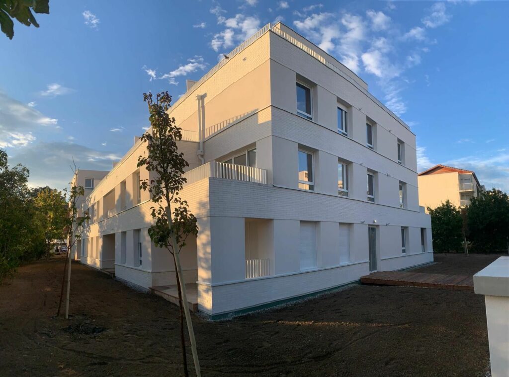 Façade de la résidence