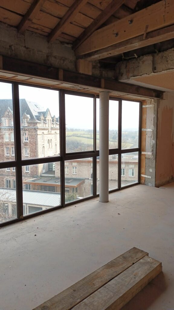 Intérieur appartement début des travaux
